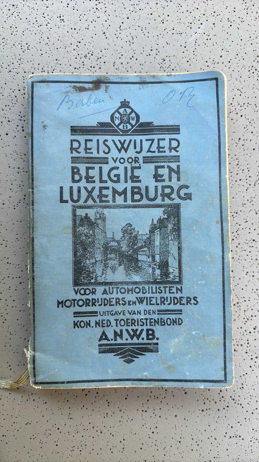 ANWB gids Reiswijzer België/Luxemburg, Gelezen, Europa, Ophalen of Verzenden, Reisgids of -boek