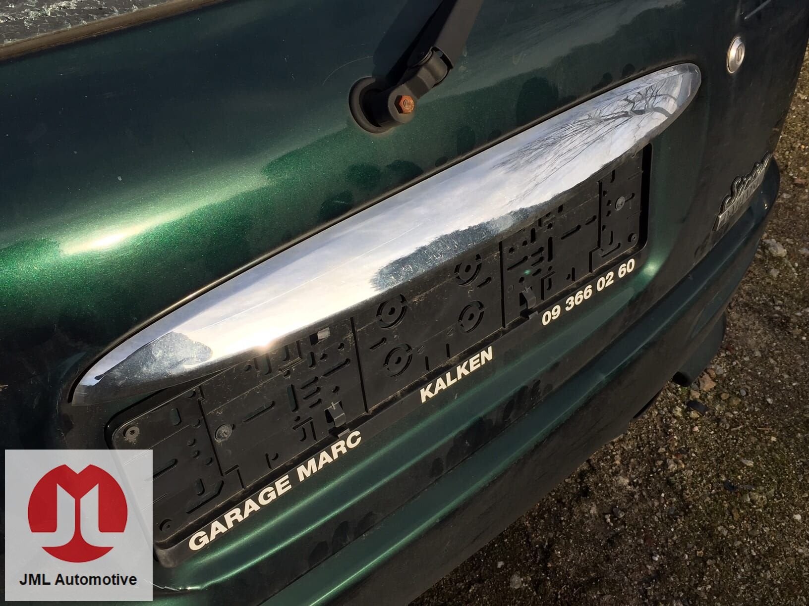 ACHTERKLEP SIERLIJST CHROME DAIHATSU SIRION FACELIFT, Gebruikt, -, Ophalen of Verzenden, Achter