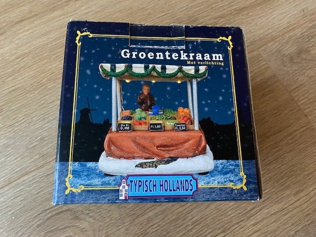 Typisch Hollands Groentekraam, Diversen, Kerst, Ophalen of Verzenden, Zo goed als nieuw
