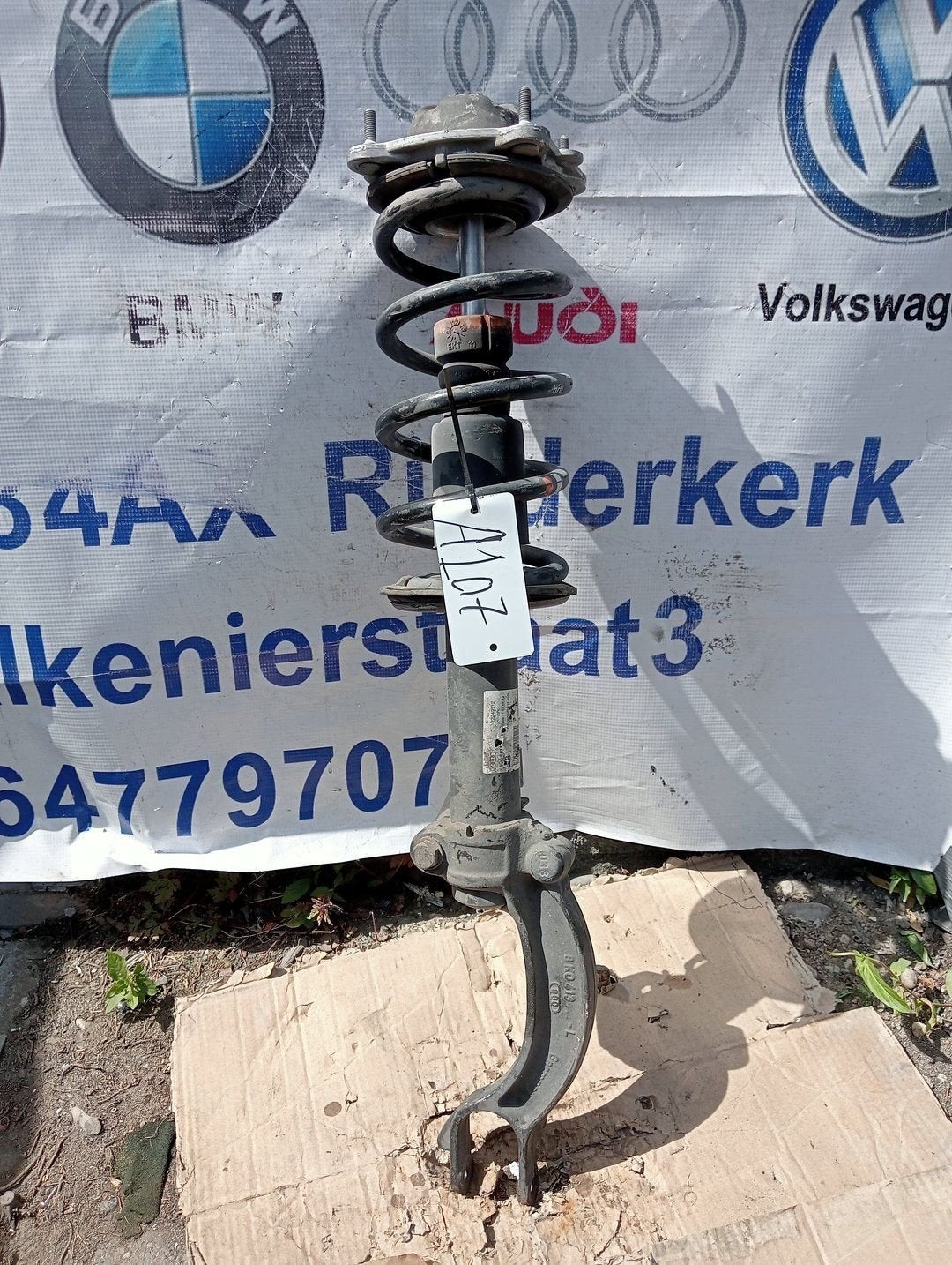 Veerpoot Audi A6 4G Limo Facelift 4G0413031Q, Gebruikt, -, -, -