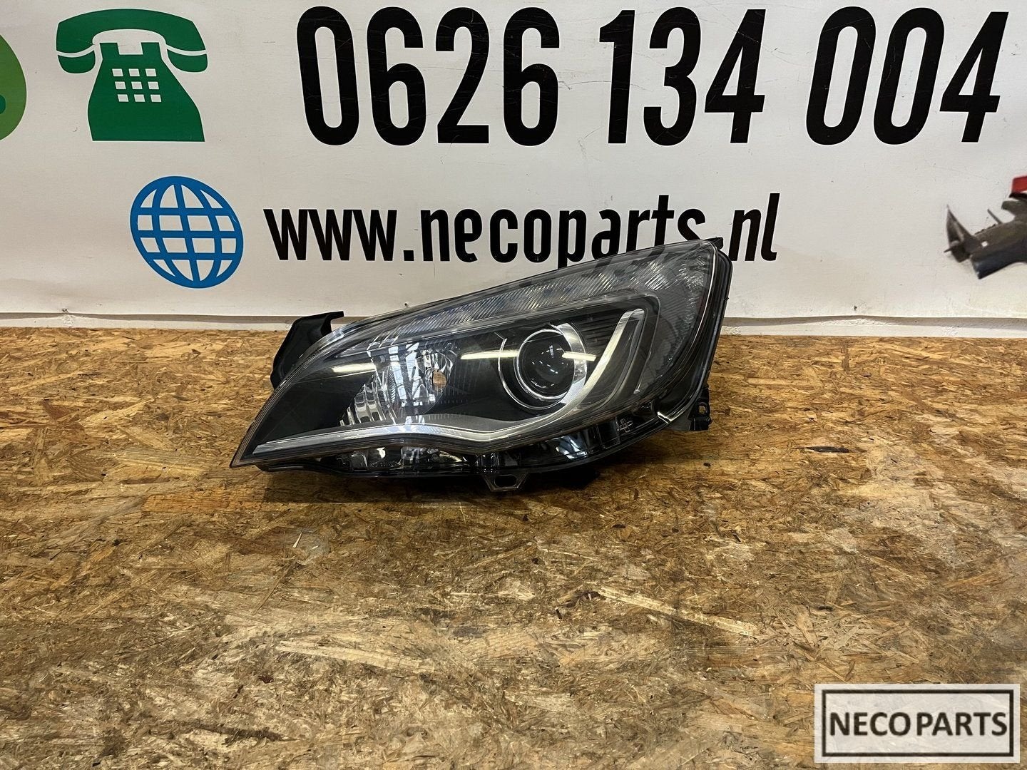 OPEL ASTRA J XENON KOPLAMP LINKS ORGINEEL 1ZT010012-01, Gebruikt, -, -, Opel