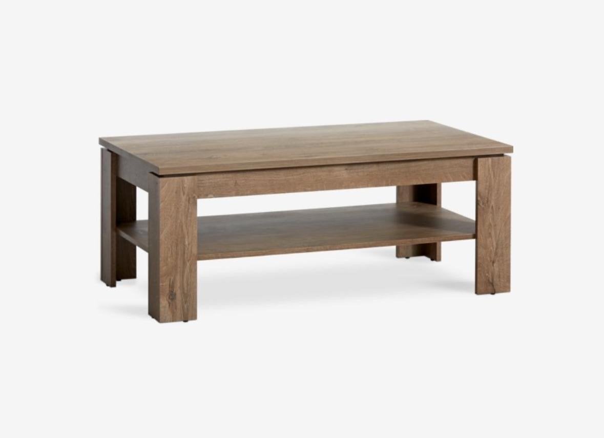 JYSK Vedde lijn: Tafel, TV-meubel, Salontafel - Wild Eiken, 150 tot 200 cm, Eikenhout, Ophalen of Verzenden, Zo goed als nieuw