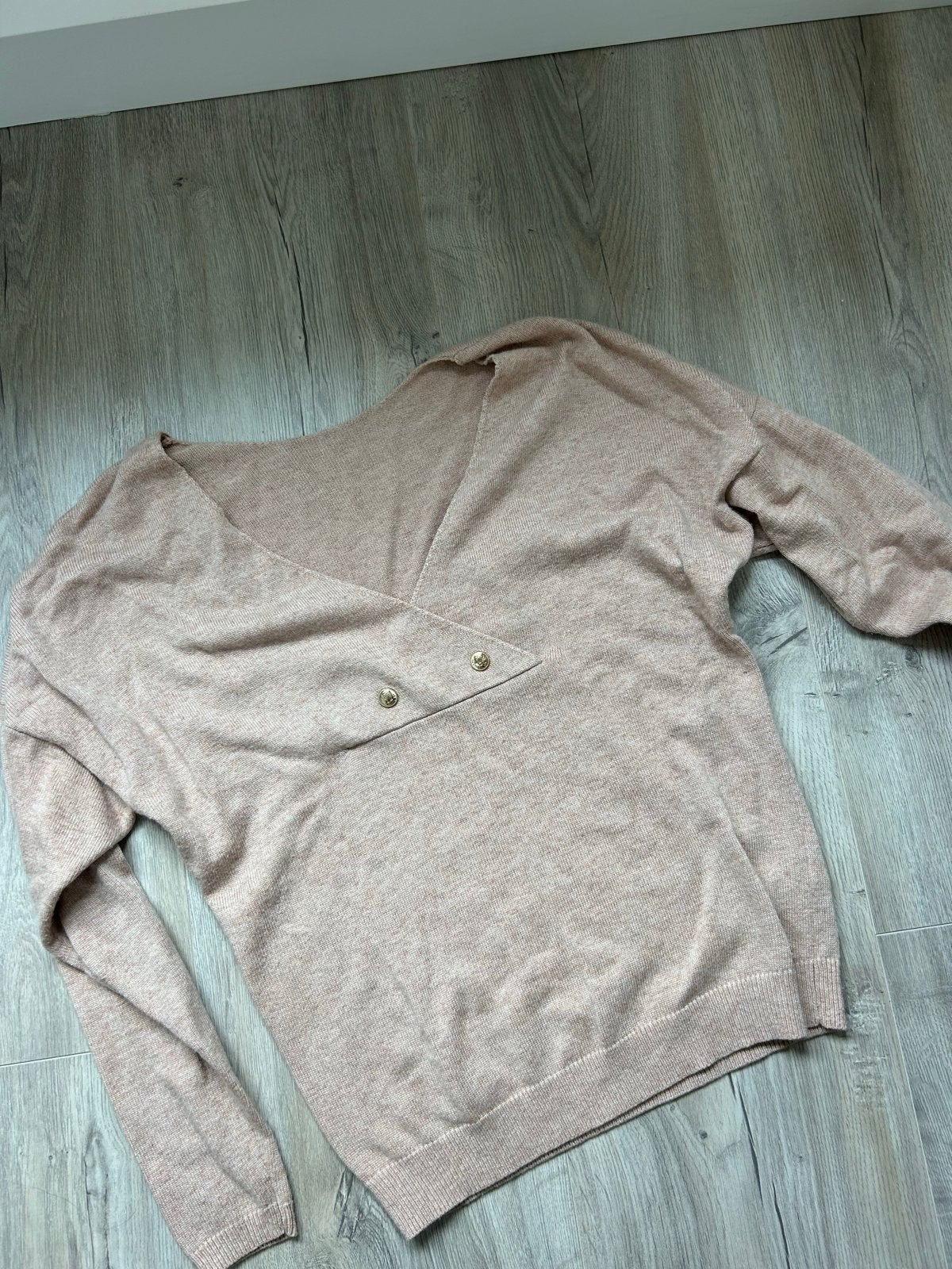 JOSH V Jaalyn Dusty Pink Trui met Gouden Knopen, Ophalen of Verzenden, Zo goed als nieuw, Maat 34 (XS) of kleiner, Roze
