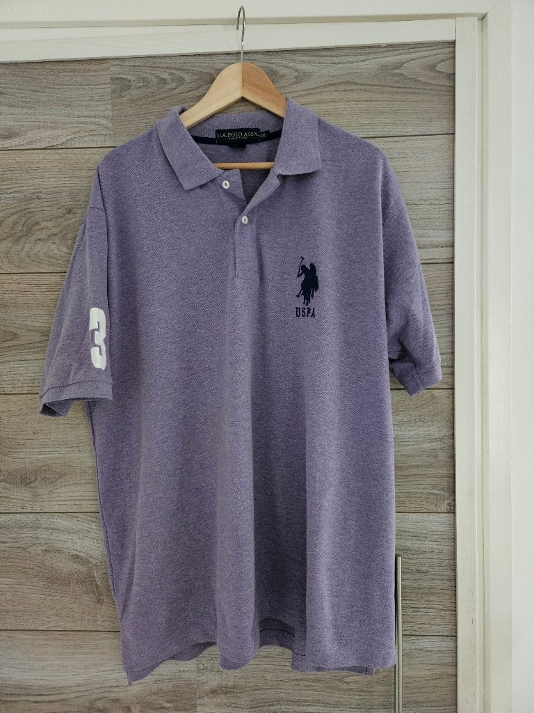 licht paarse polo van U.S. POLO ASSN. 3 XL (USPA), Paars, Shirt, Ophalen of Verzenden, Zo goed als nieuw