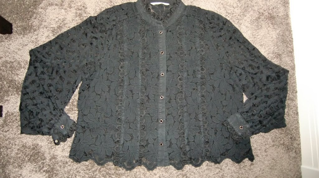 Blouse  Summum  maat 42, Summum, Zwart, Maat 42/44 (L), Ophalen of Verzenden