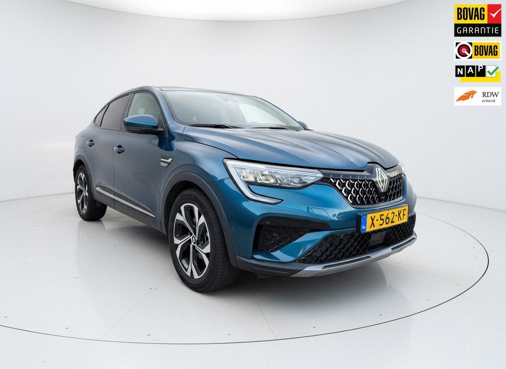 Renault Arkana 1.6 E-Tech full hybrid 145 techno|Camera|1ste, Auto's, Renault, Gebruikt, Euro 6, 4 cilinders, Blauw