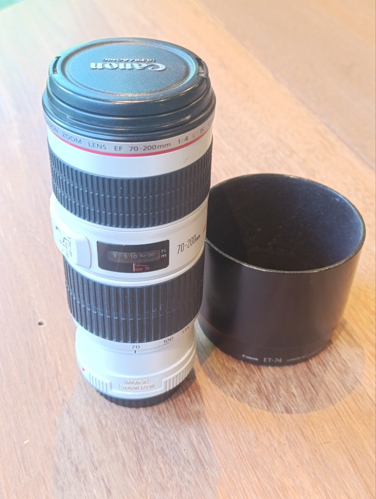 Canon EF 79-200 4.0 L IS USM, Ophalen, Gebruikt, Canon, Telelens