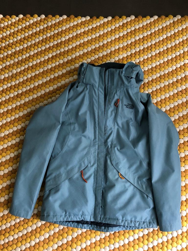 Winterjas dames The North Face ZGAN maat S wintersport -50%, Blauw, Ophalen of Verzenden, Zo goed als nieuw, The North Face