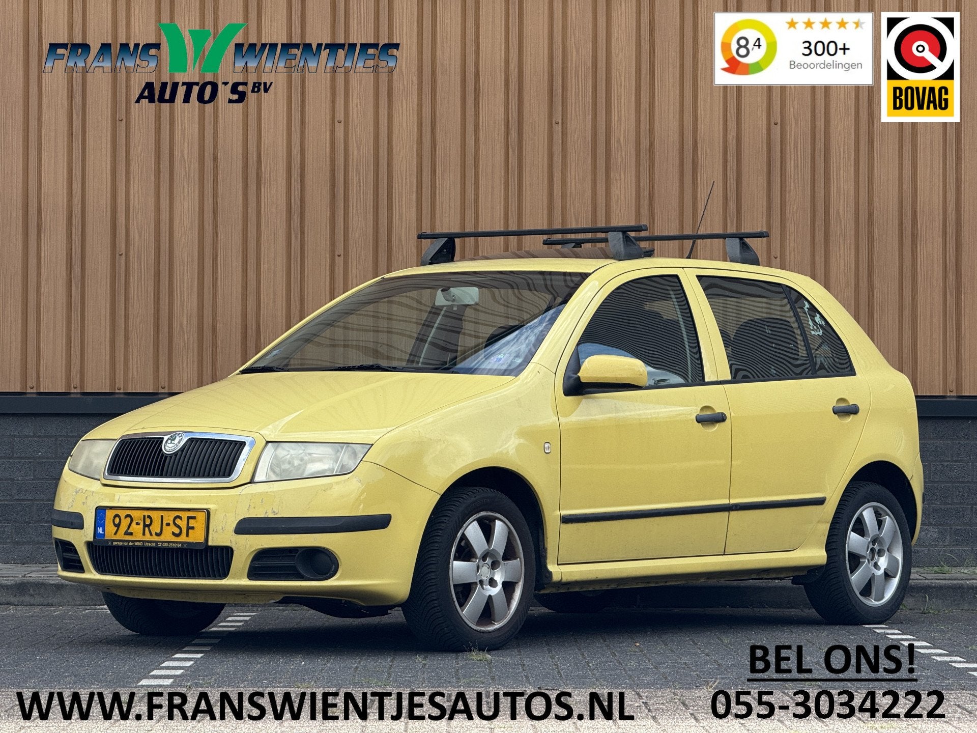 Skoda Fabia 1.4-16V Ambiente | Handel / Export | Schuif / Ka, Voorwielaandrijving, Zwart, 4 cilinders, Bedrijf