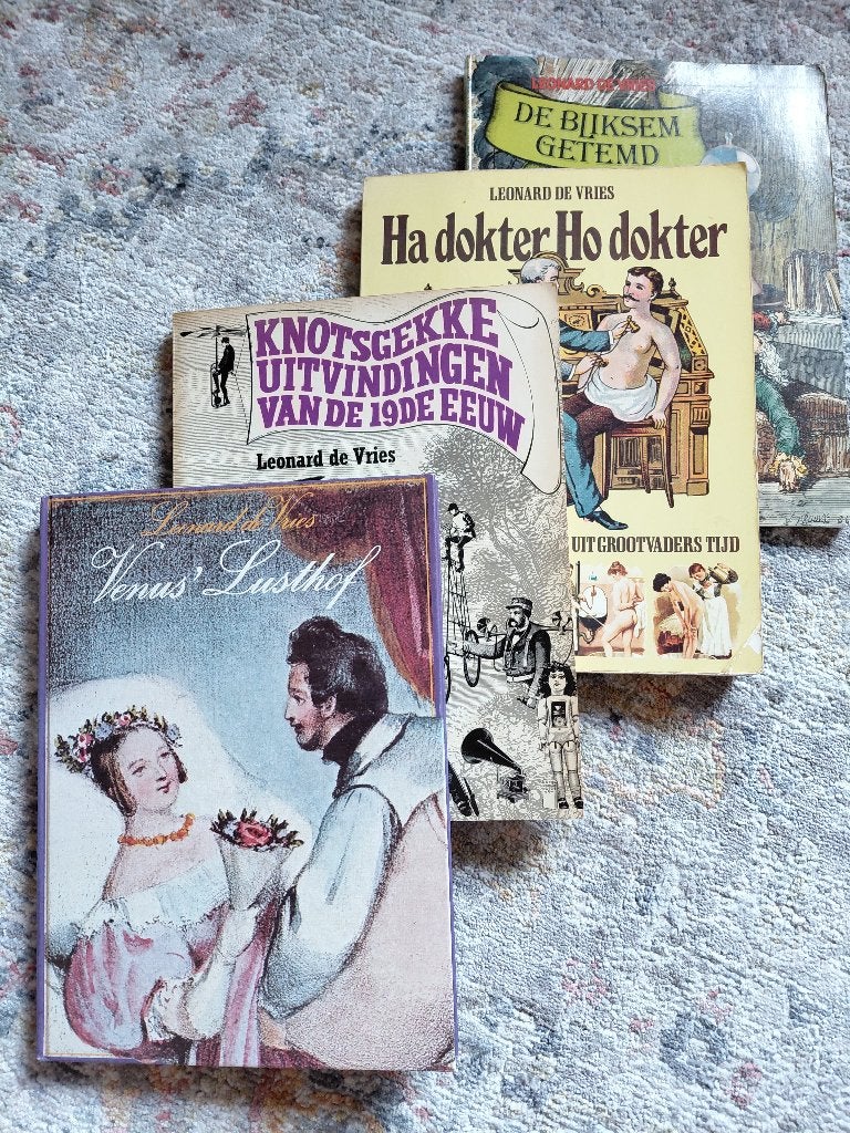 boeken Leonard de Vries, Boeken, Ophalen of Verzenden, Zie beschrijving, 20e eeuw of later, Gelezen