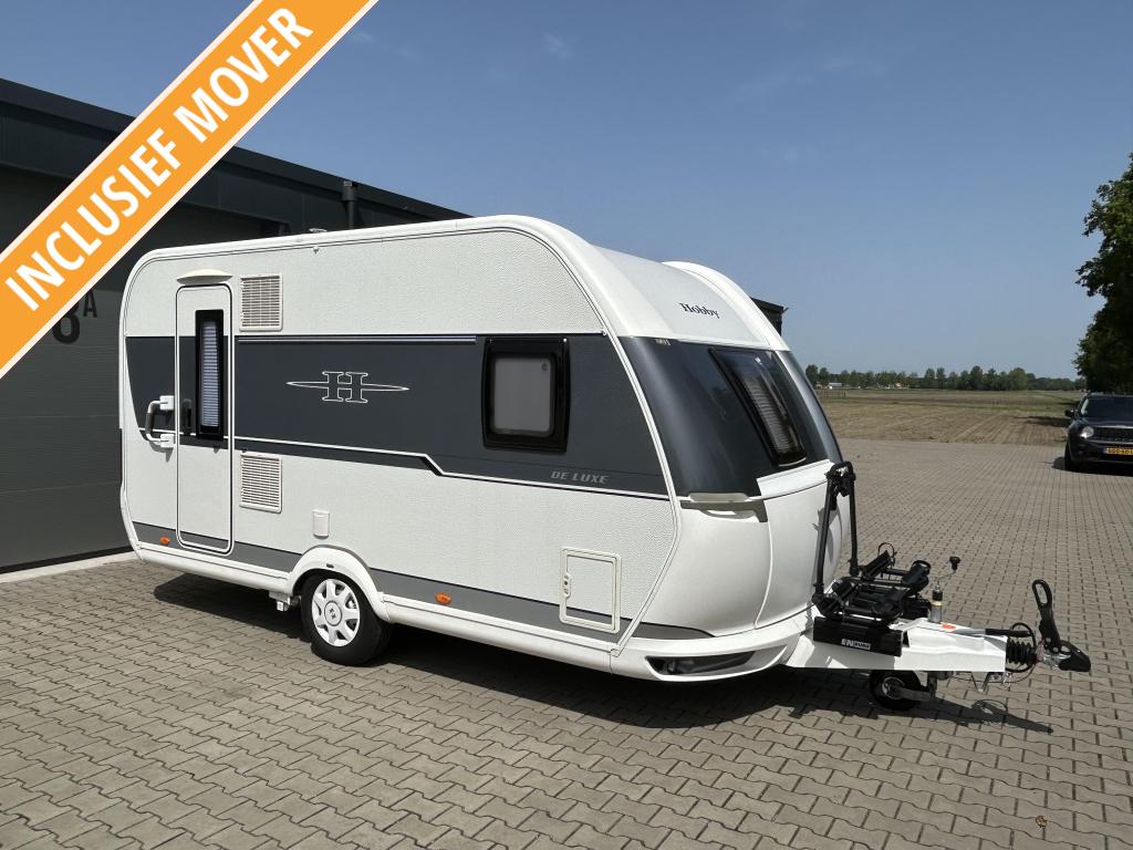 Hobby De Luxe 400 SFE 2018 Frans bed! # ZGAN!#, Schokbreker, Hobby, Bedrijf, Treinzit