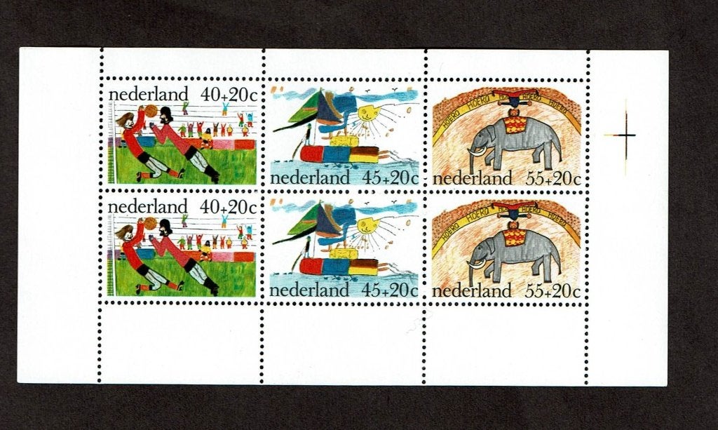 Nederland NVPH / Mast 1107 plaatfout pm1+6 postfris, Verzenden, Na 1940, Postfris