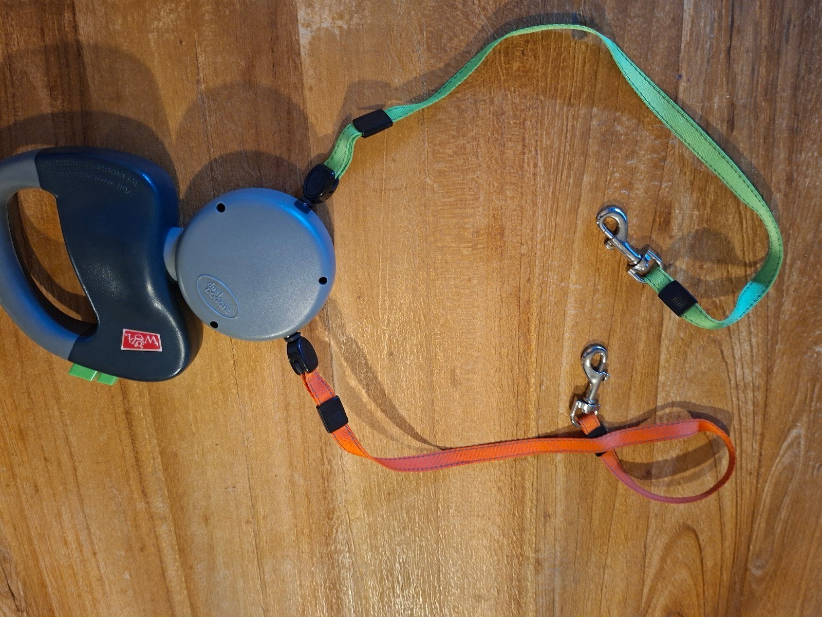 Wigzi Dual Dog flexlijn ( nieuwstaat), Ophalen of Verzenden, Zo goed als nieuw