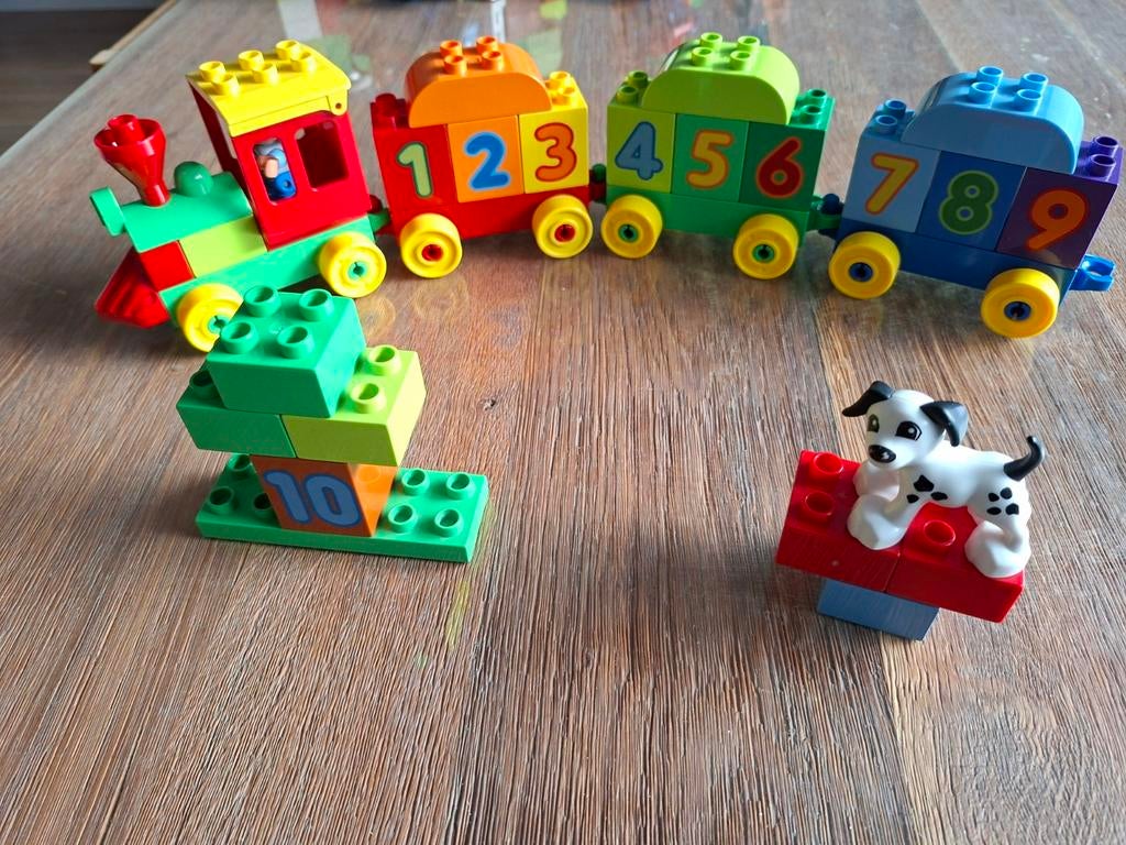 Duplo getallentrein 10847, Ophalen