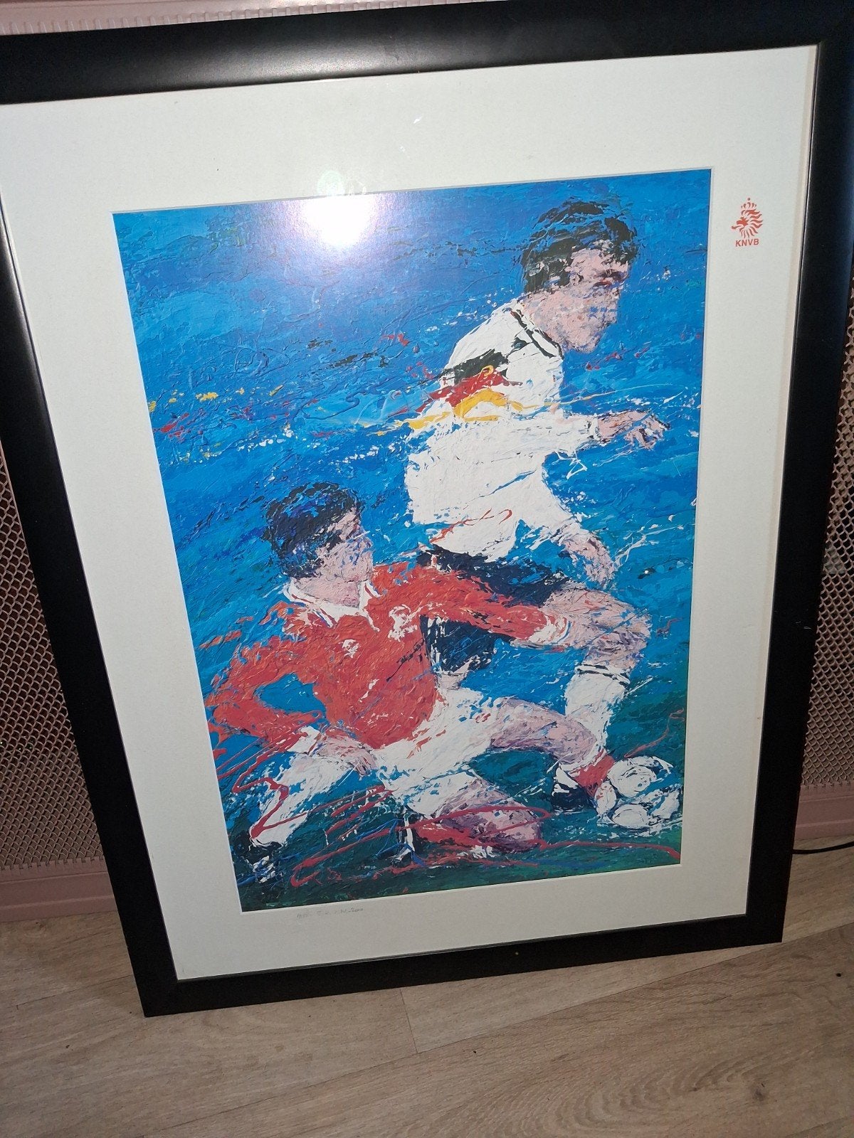 Originele knvb druk met beperkte oplage 80x60 cm, Antiek en Kunst, Ophalen of Verzenden