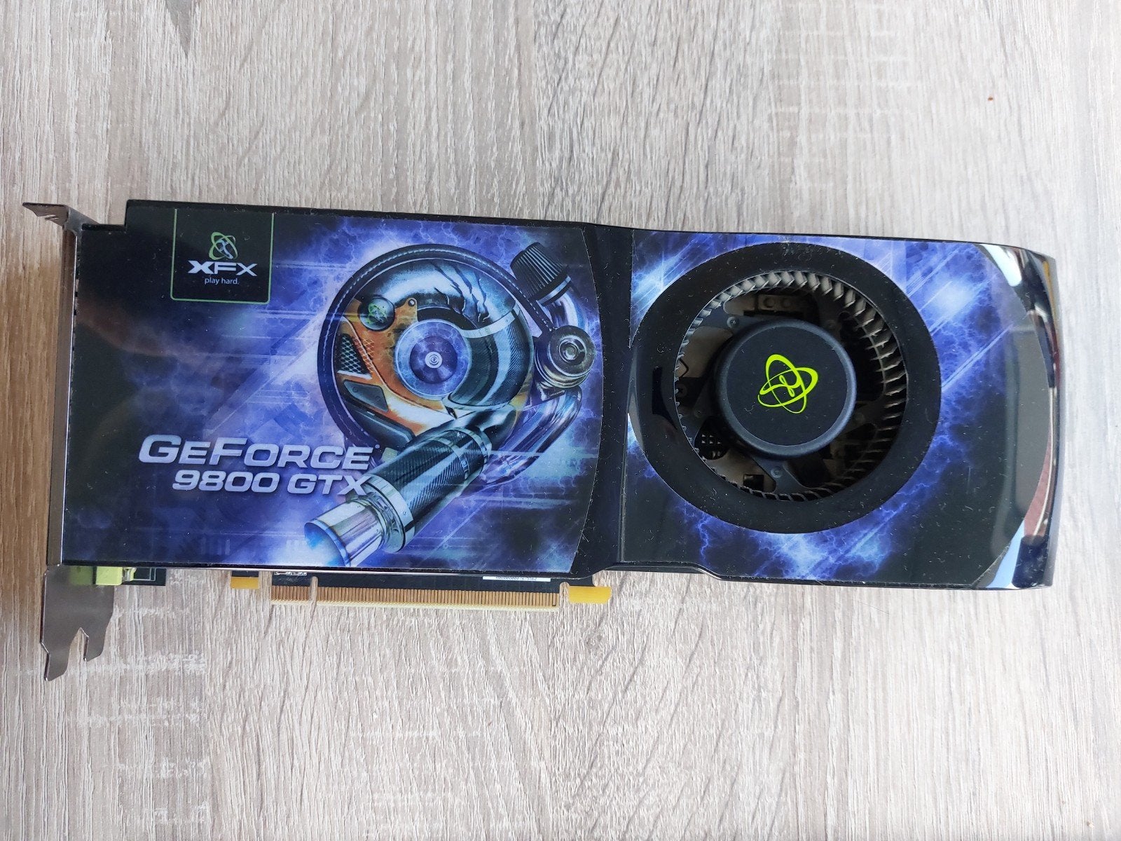 videokaart Xfx GeForce 9800 GTX, Gebruikt, GDDR3, Ophalen of Verzenden, Tv-Out