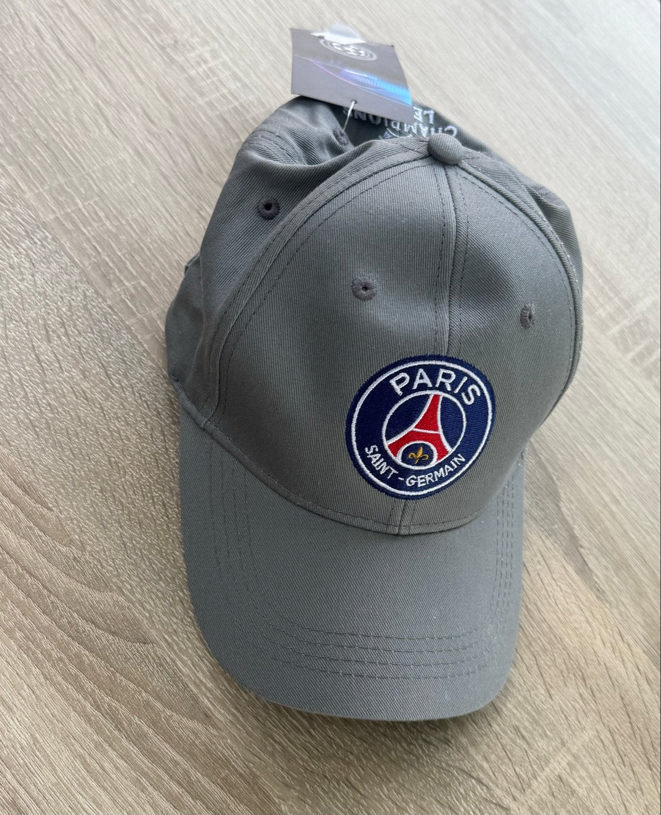 Nieuwe PSG Champions League Pet - Grijs, Verzenden, Nieuw, One size fits all, Pet