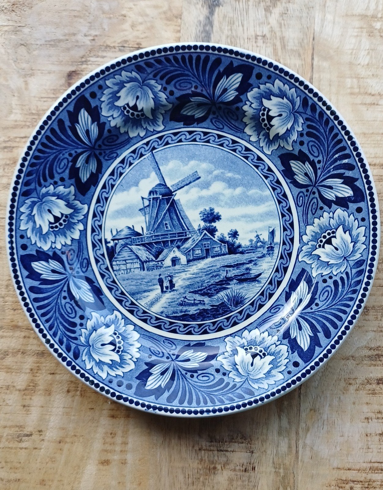 4 stuks Delfts Blauw Wandborden, Ophalen