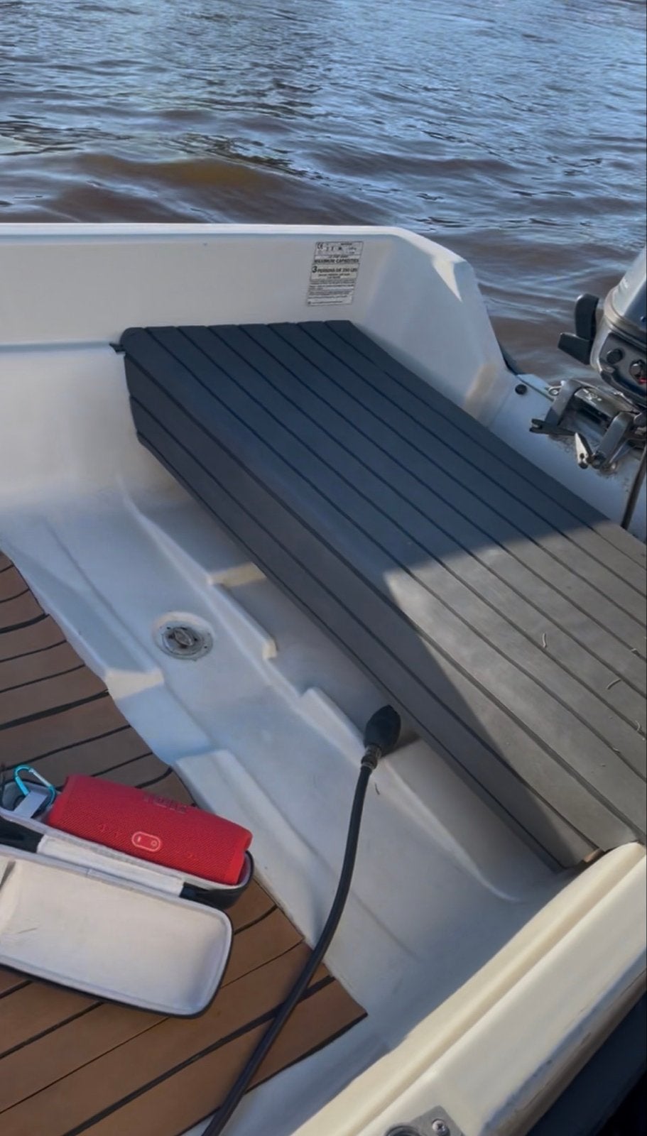 3 meter polyester boot zonder motor en trailer, Watersport en Boten, Ophalen, Gebruikt, Polyester, Geschikt voor motor