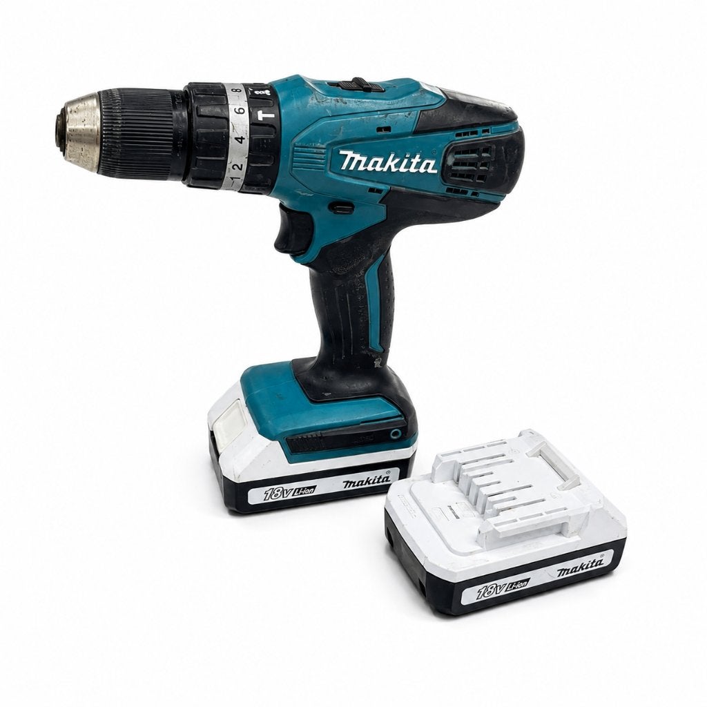 Makita HP457D met 2 accu 18V | Geen lader aanwezig 74.99, Ophalen of Verzenden, ., ., .