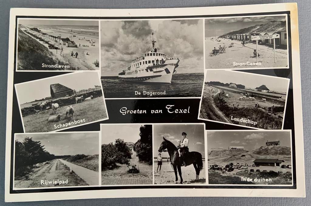 Groeten uit Texel, Verzenden, Gelopen, Waddeneilanden