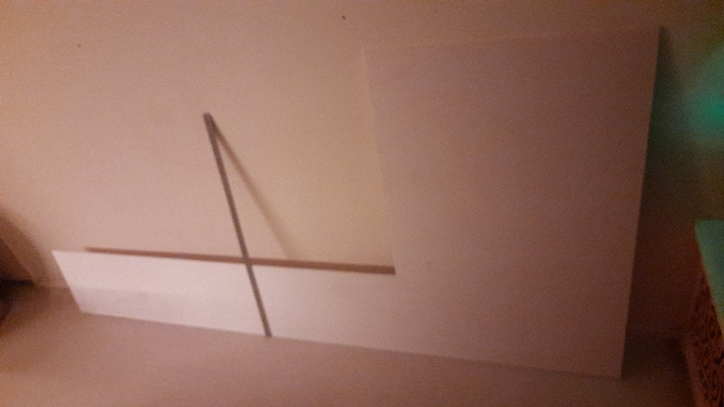 Triplex plaat 9mm - rest stukken (38cm x 2m44 + 78cm x 1m22), Doe-het-zelf en Verbouw, Ophalen, Nieuw, Hout, Minder dan 20 mm