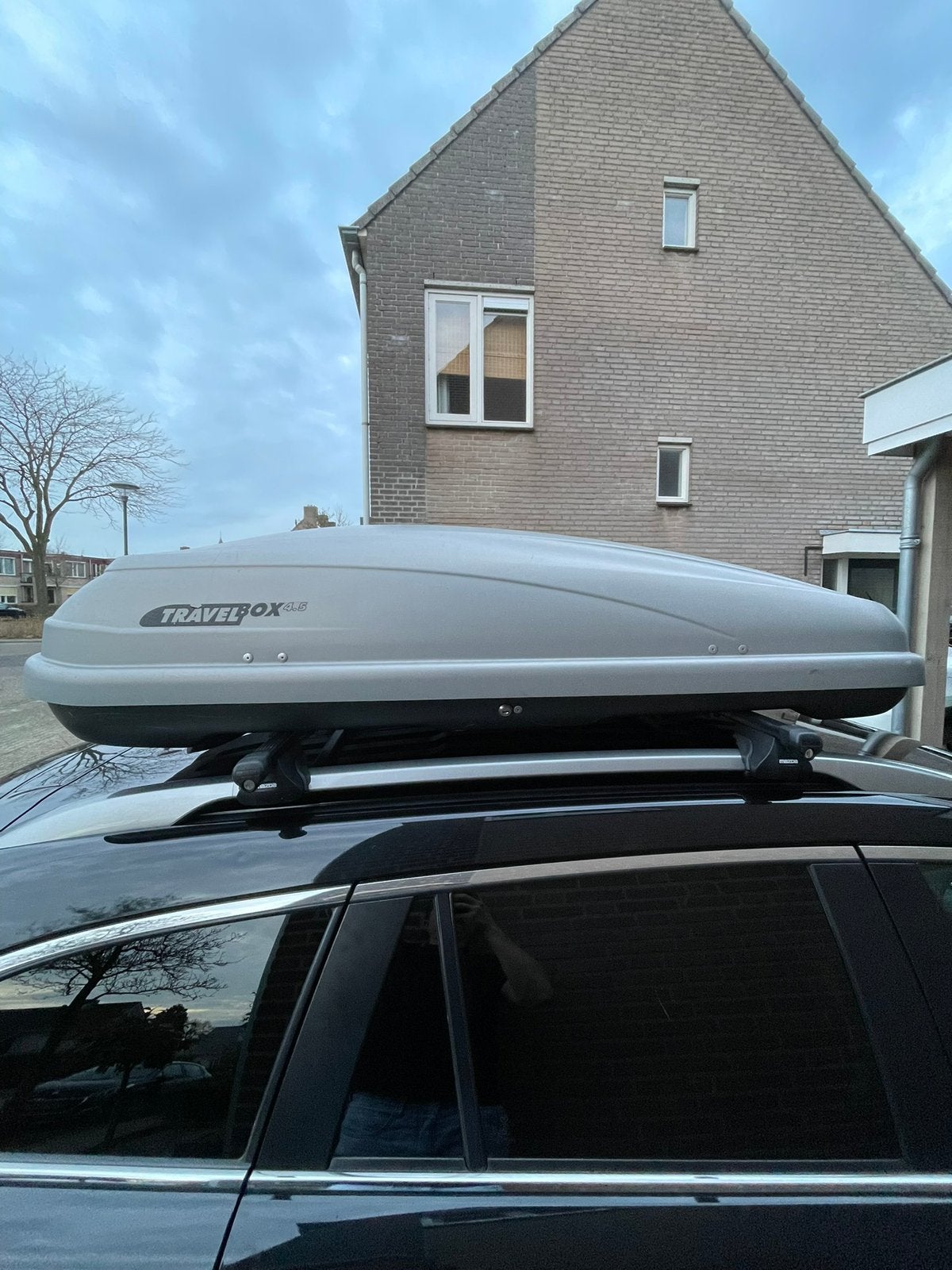 **TE HUUR** Hapro travelbox 4.5, Auto diversen, Dakkoffers, Ophalen of Verzenden, Zo goed als nieuw