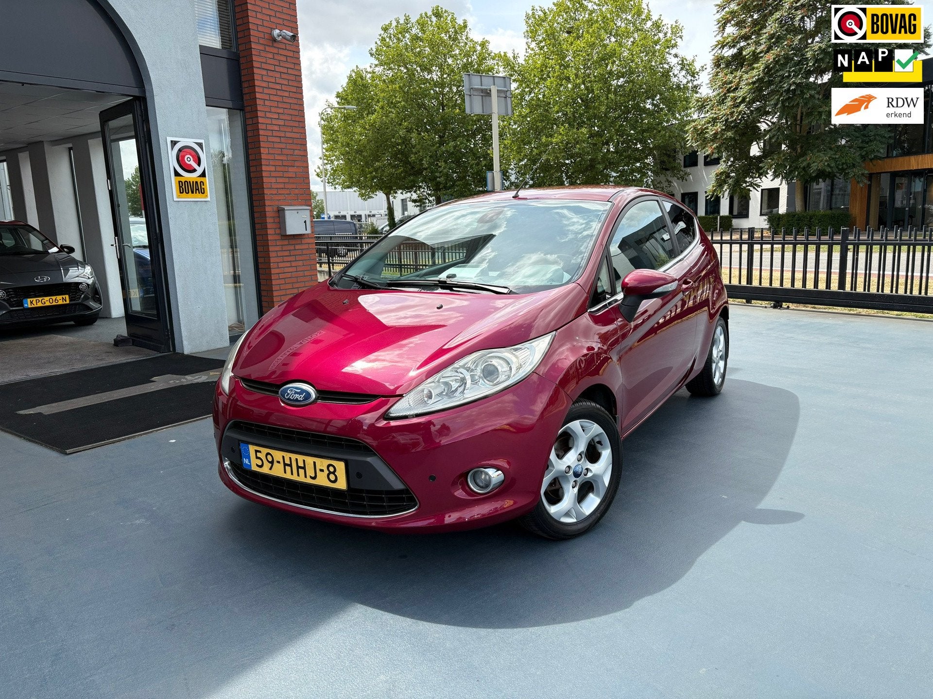 Ford Fiesta 1.4 Titanium AIRCO LMV, Auto's, Voorwielaandrijving, Gebruikt, Origineel Nederlands, Bedrijf