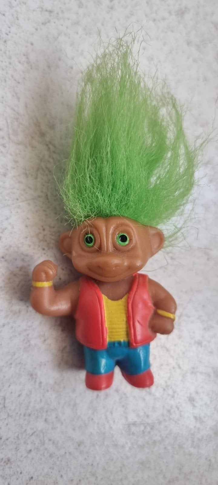 Oudewetse trol, oud speelgoed soma. Collector item vintage, Ophalen of Verzenden, Gebruikt