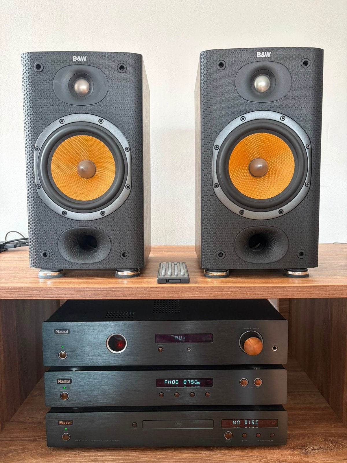 Bowers en Wilkins DM601S3 + Magnat M. S. 400 + DAC + kabels, Ophalen of Verzenden, Zo goed als nieuw