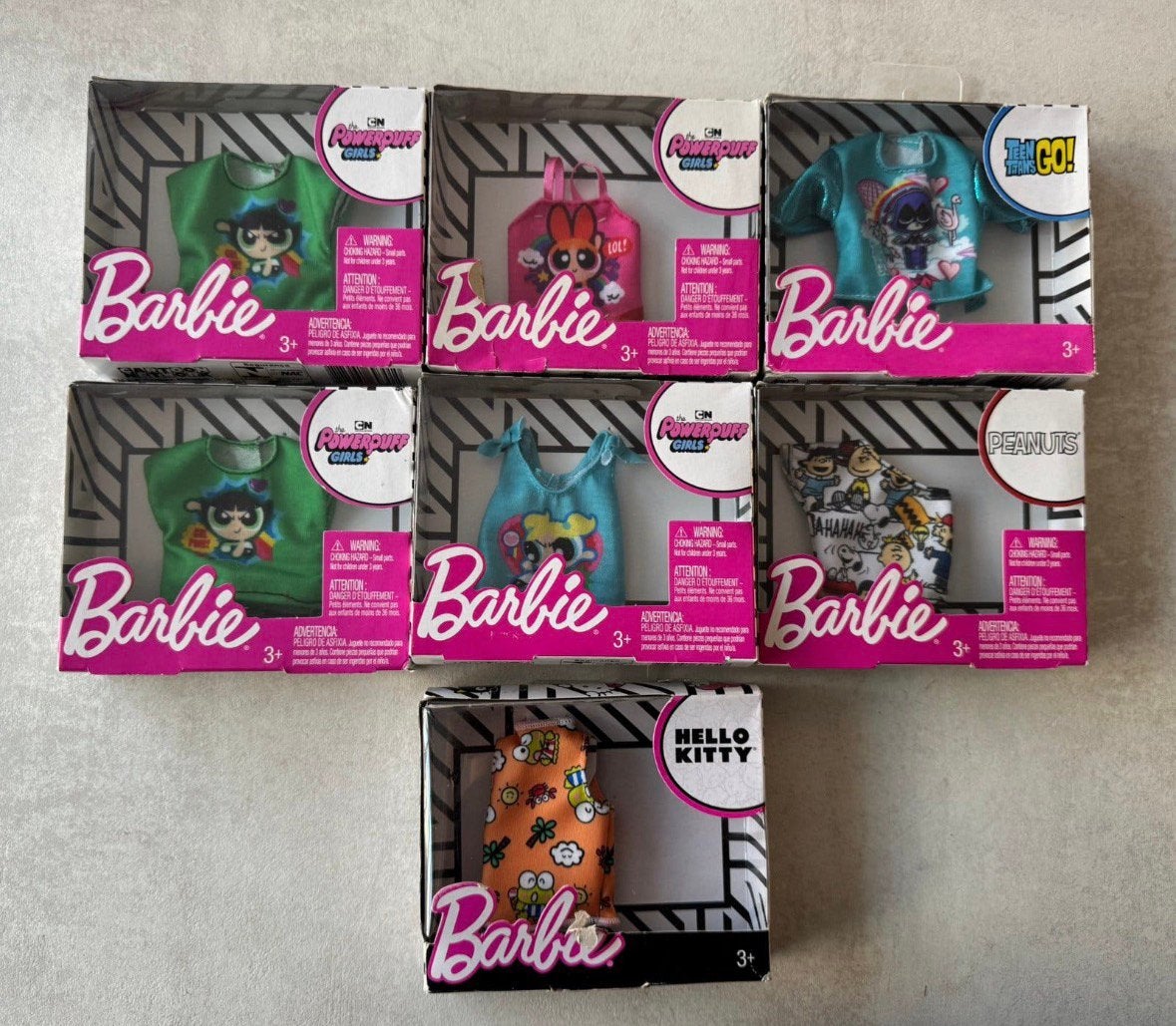 Barbie shirtjes kleding nieuw, Ophalen of Verzenden, Nieuw, Kleertjes
