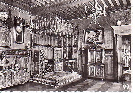 Ansichtkaart	Gaasbeek (België)	Kasteel	Galerijzaal, Verzenden, 1940 tot 1960, Ongelopen, Vlaams-Brabant