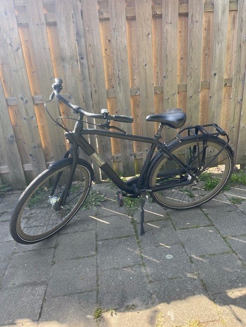 Gazelle Esprit jongensfiets zwart, Ophalen, Gebruikt, Versnellingen, 49 tot 53 cm