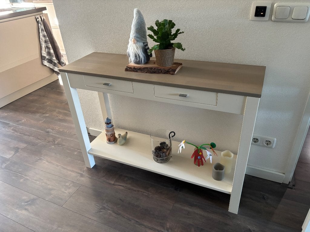 Sitetable, Ophalen, Gebruikt, 100 tot 150 cm, Eikenhout
