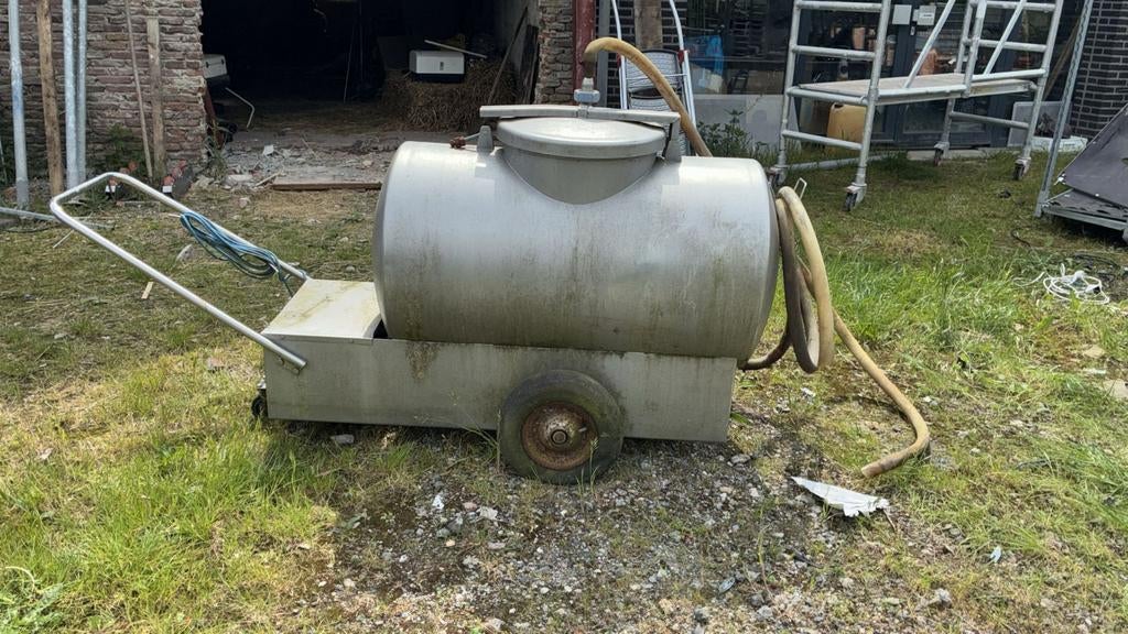 Mobiele watertank / sproeitank op wielen, Ophalen of Verzenden