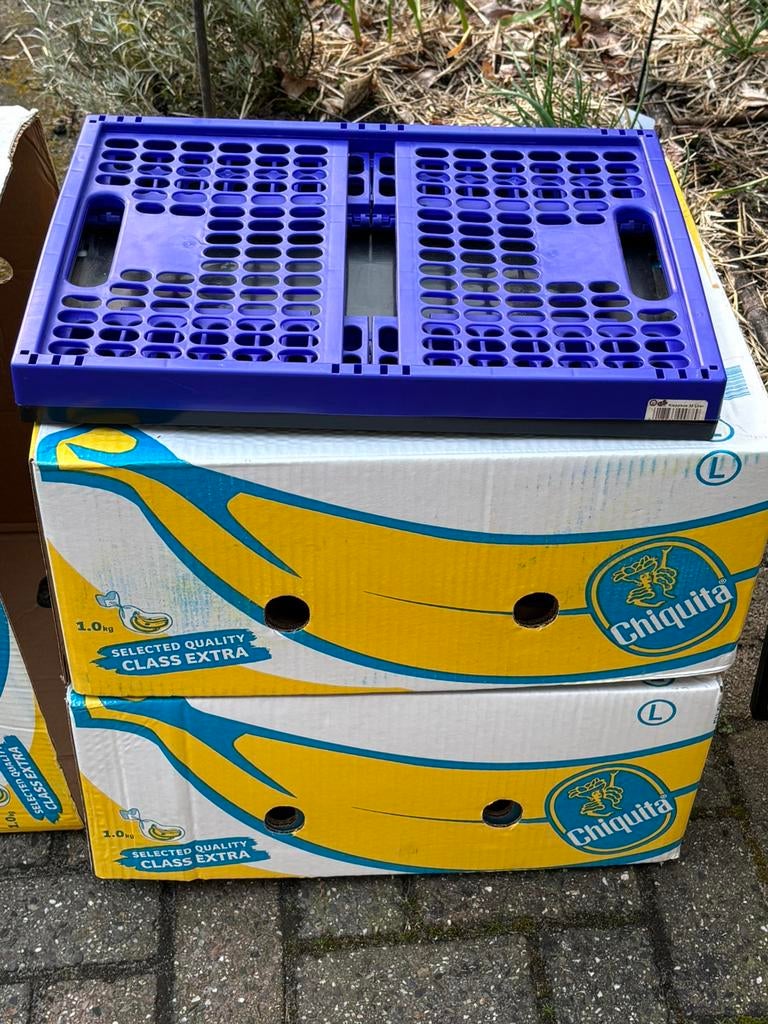 Bananendozen - Gratis, Ophalen, 50 tot 75 cm, 35 tot 50 cm, Doos