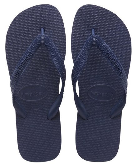 Havaianas TOP Slippers - Navy - maat 41/42 - als nieuw -, Kleding | Dames, Ophalen of Verzenden, Zo goed als nieuw, Blauw
