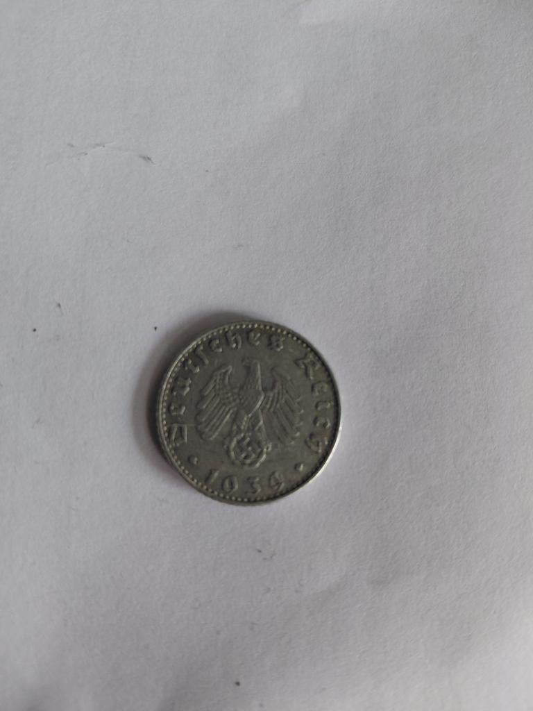 Duitse munt 50 Reichspfennig 1934, Postzegels en Munten, Munten | Europa | Niet-Euromunten, Ophalen of Verzenden