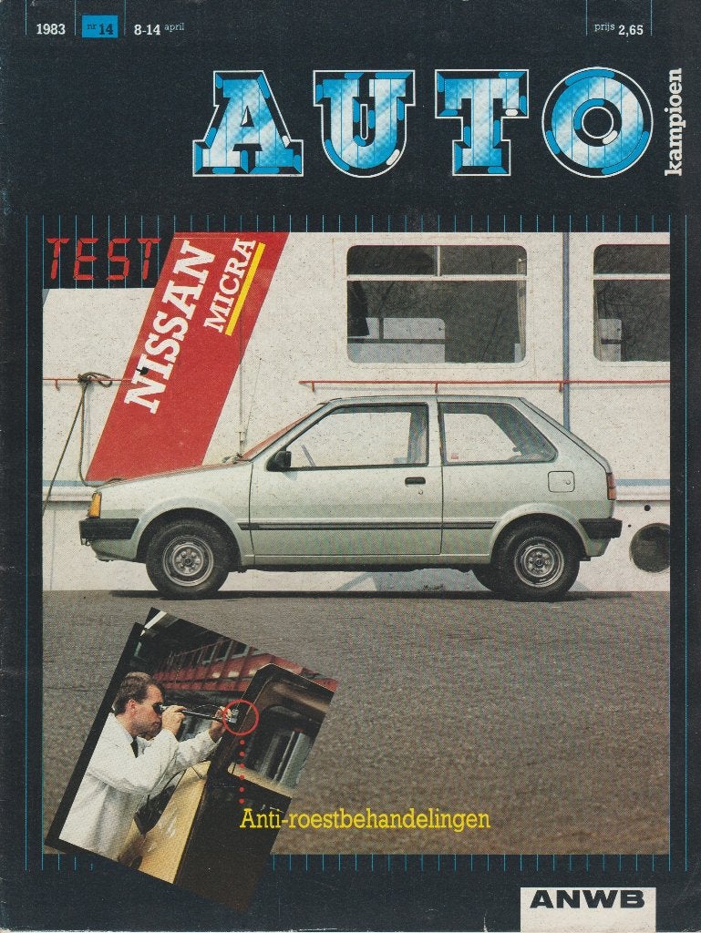 Nissan Micra ( K10 ) test in Autokampioen 1983, Gelezen, Ophalen of Verzenden, Autokampioen, Nissan