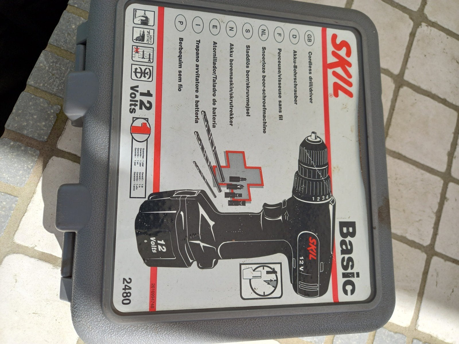 Skil Basic 12V Accuboormachine met Koffer, Ophalen of Verzenden, Gebruikt, Minder dan 400 watt, Boor- en Schroefmachine