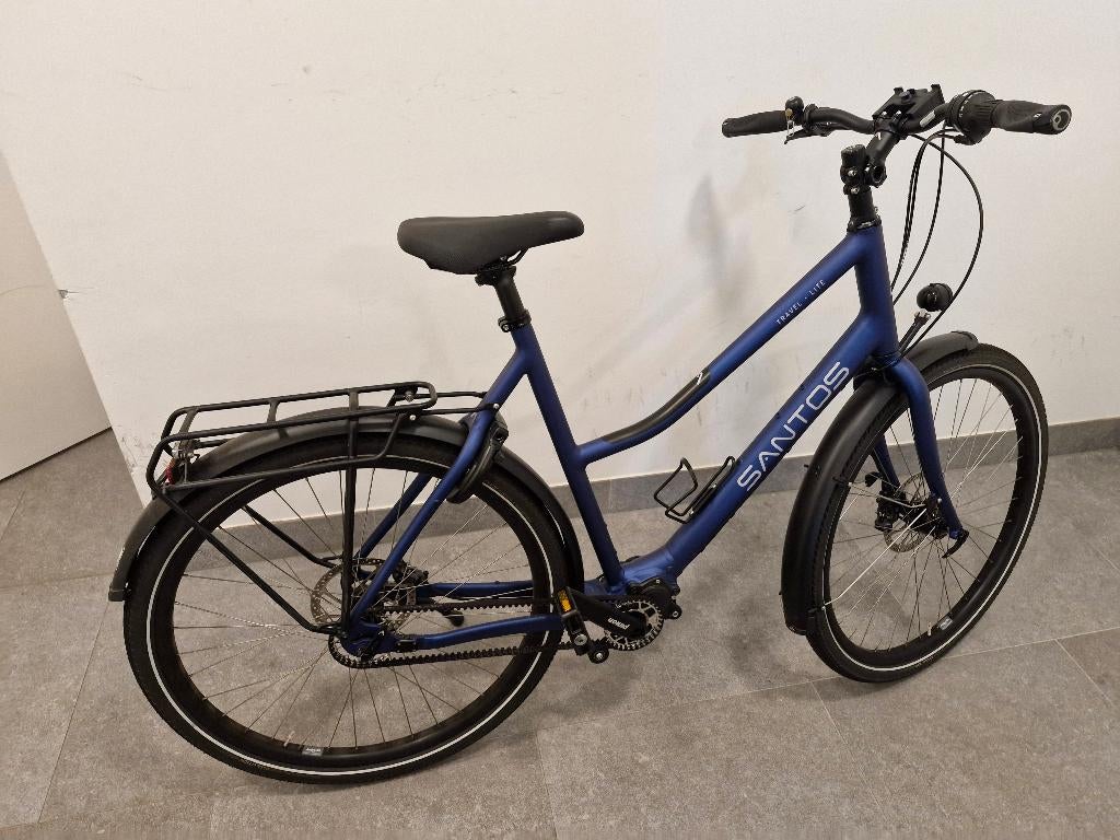 Santos  travel lite, Fietsen en Brommers, 28 inch, 10 tot 15 versnellingen, Zo goed als nieuw, 57 tot 61 cm