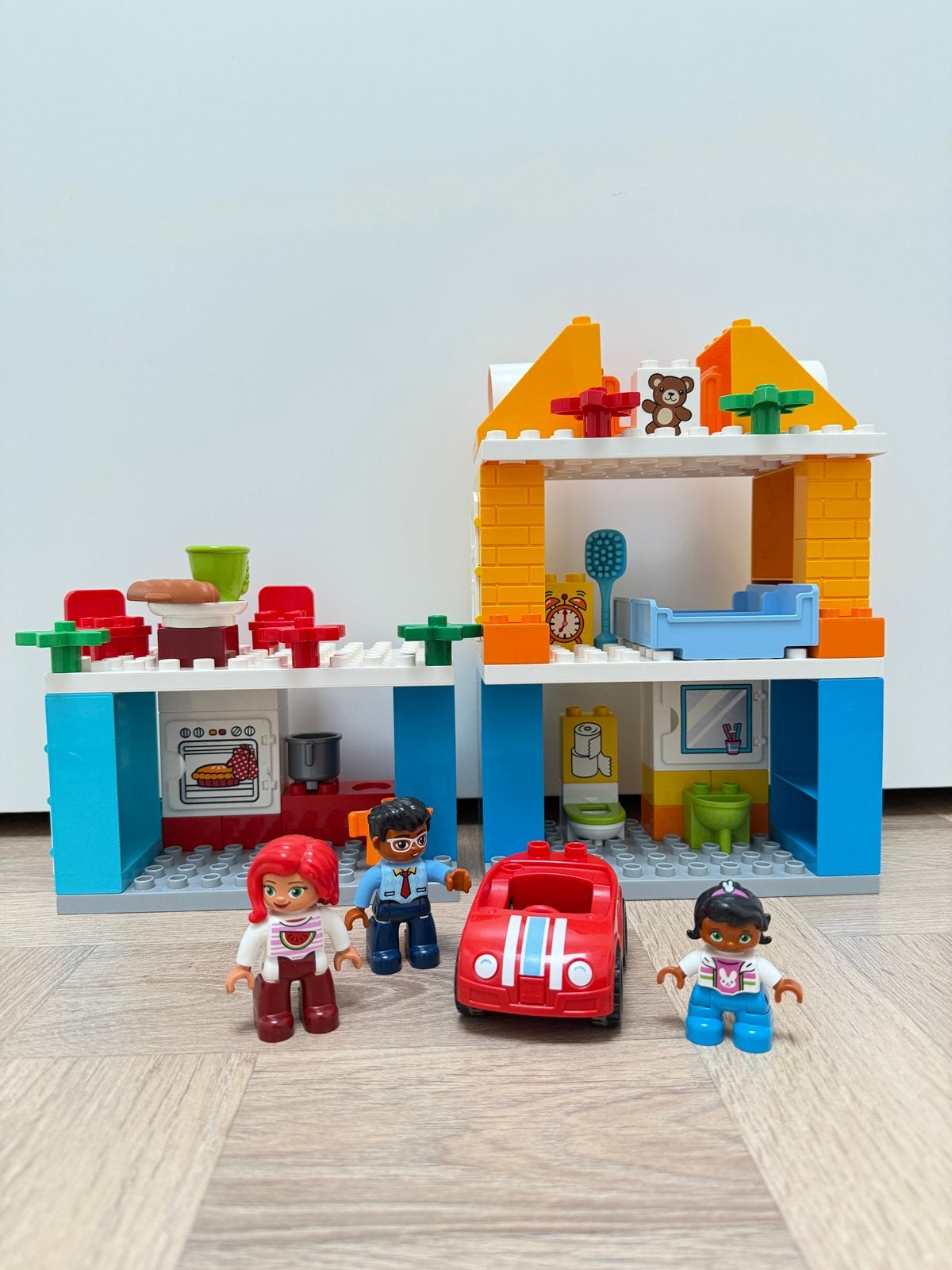 Lego Duplo Familiehuis 10835 - met instructies, Gebruikt, Overige thema's, Inclusief instructies, Ophalen of Verzenden