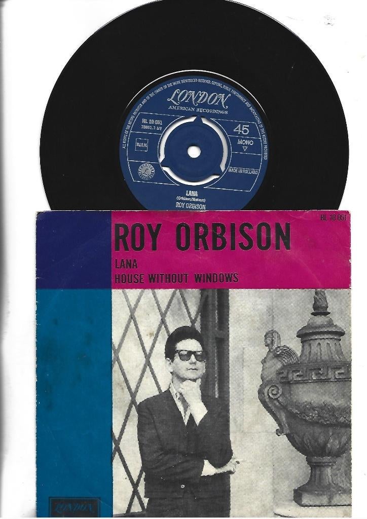 ROY ORBISON SINGLE 7" LANA 1963, Cd's en Dvd's, Vinyl Singles, 7 inch, Single, Ophalen of Verzenden, Pop