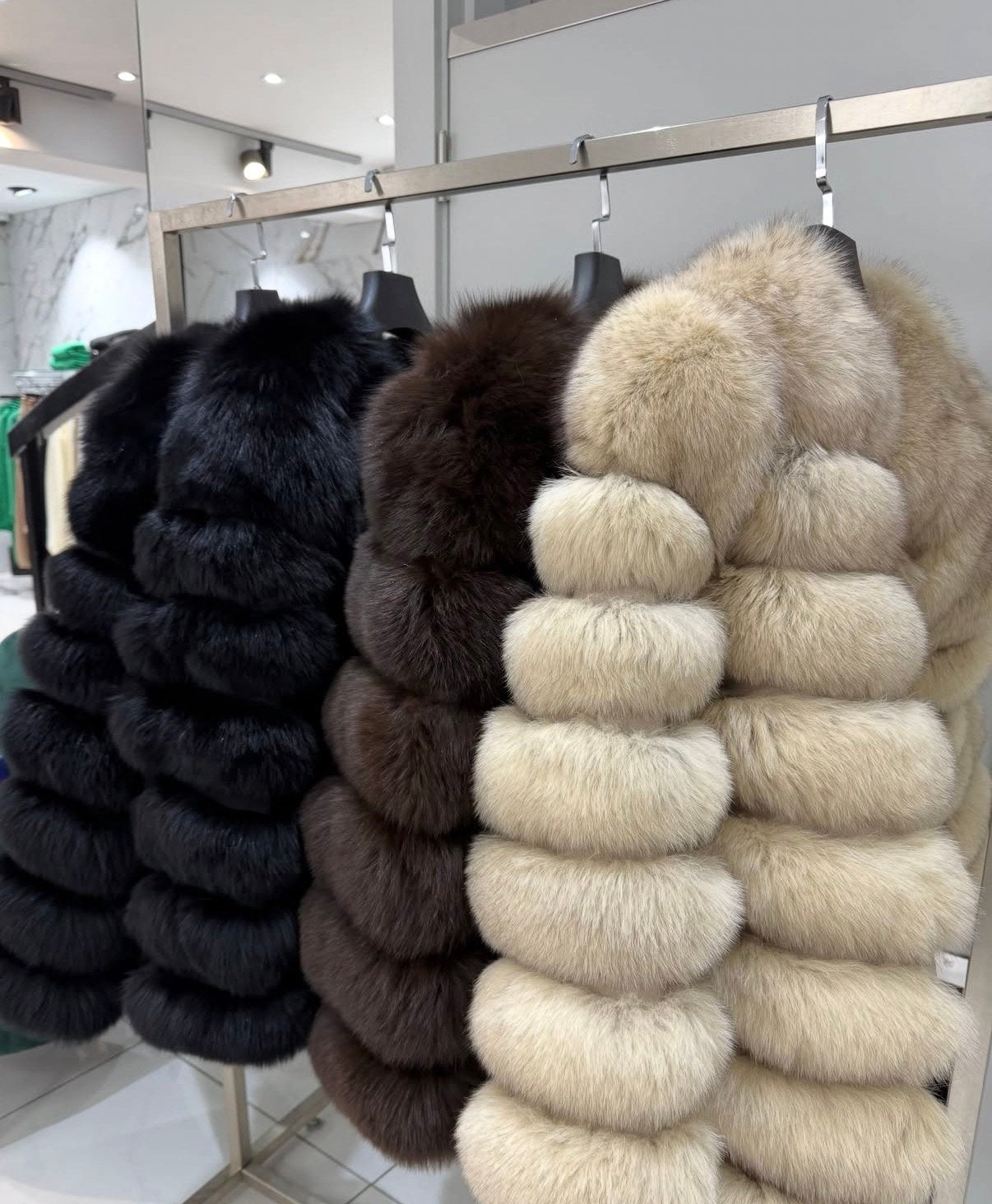 Fur coats bubble / bont jasjes bubble xs/xxl, Kleding | Dames, Ophalen of Verzenden, Zo goed als nieuw