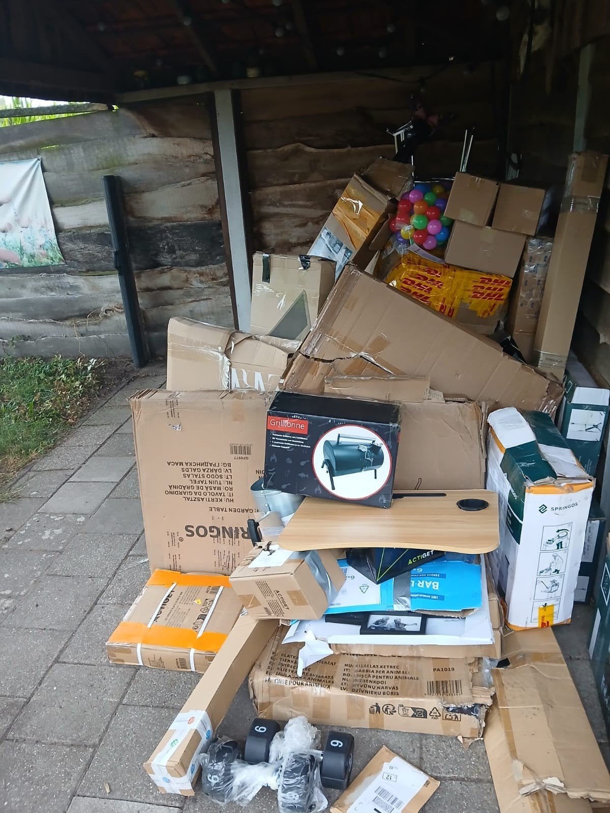 2 pallets retourgoed, Ophalen, Nieuw