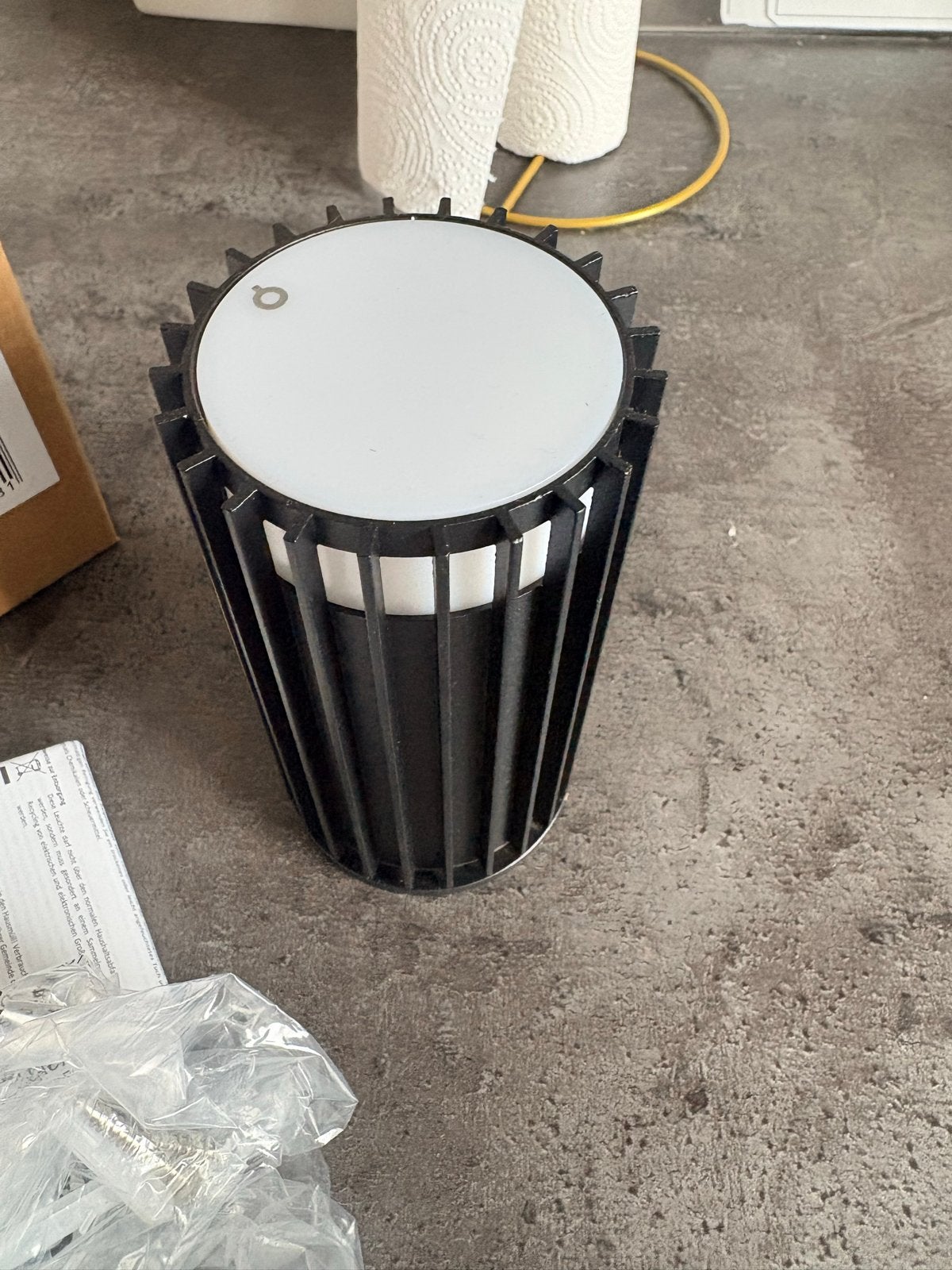 Qazqa Boris CL Black Buitenlamp - Nieuw in doos, Metaal, Zwart, Nieuw, Ophalen of Verzenden