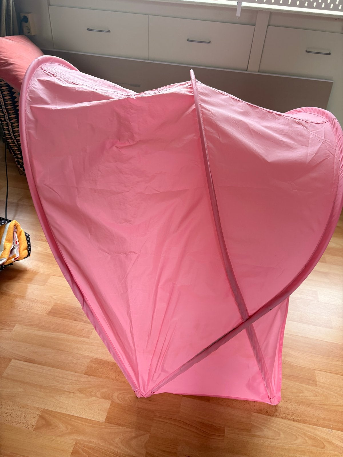 IKEA Roze bedhemel voor kinderen, Ophalen, Gebruikt, Kunststof