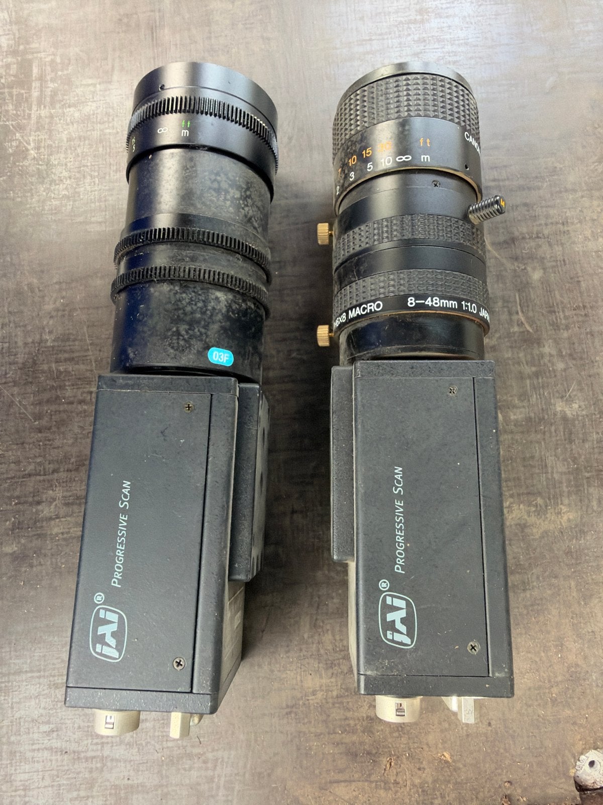 Foto 5 van JAI CV-M77 Progressive Scan Camera met lens (2 stuks)