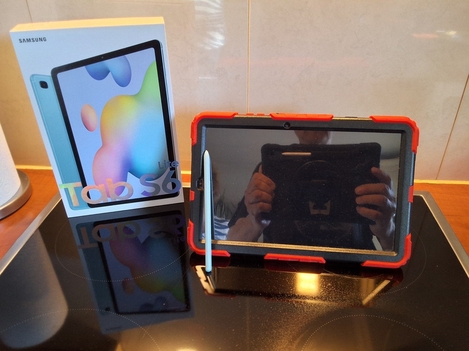 Samsung Galaxy Tab S6 Lite met S Pen en robuuste hoes, Computers en Software, Gps, Zo goed als nieuw, Samsung, Wi-Fi