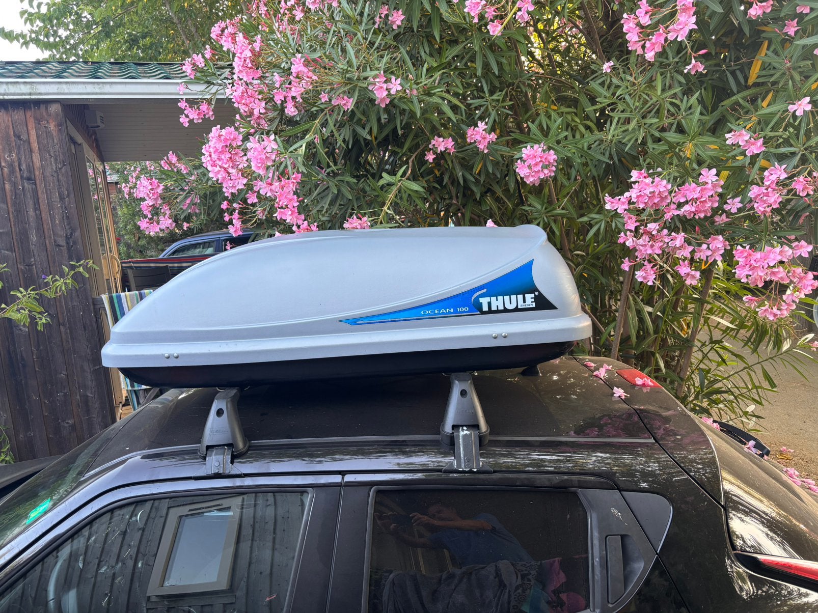 Thule Ocean 100 dakkoffer easysnaps en twee sleutels, Auto diversen, Ophalen, Zo goed als nieuw